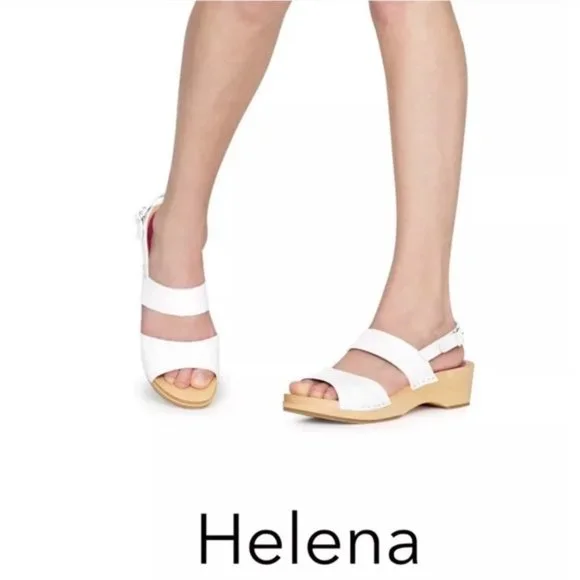 Swedish Hasbeens Helena Leather Sandals - Picture 9 of 11